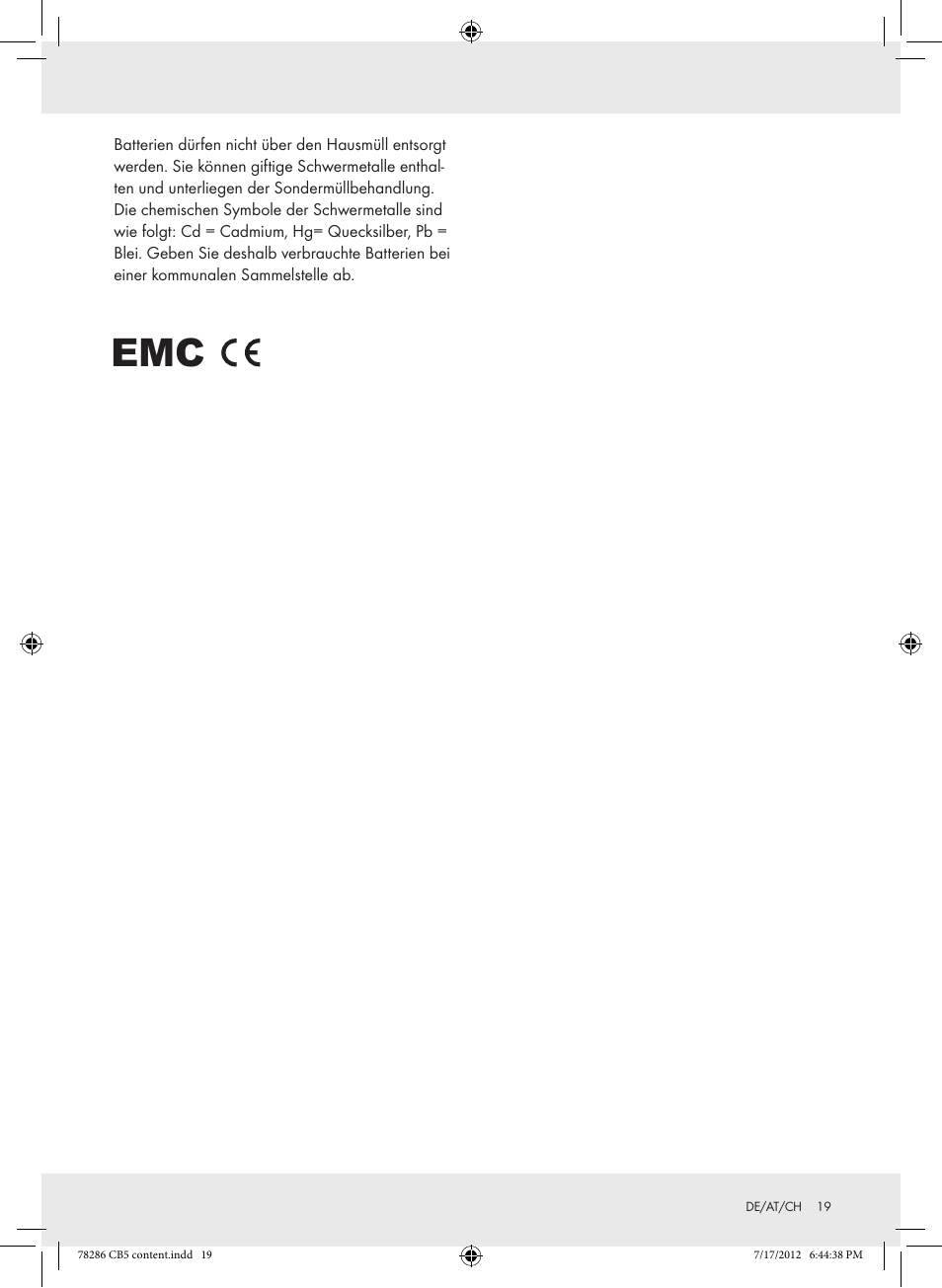 Silvercrest Z30987 User Manual | Page 19 / 20