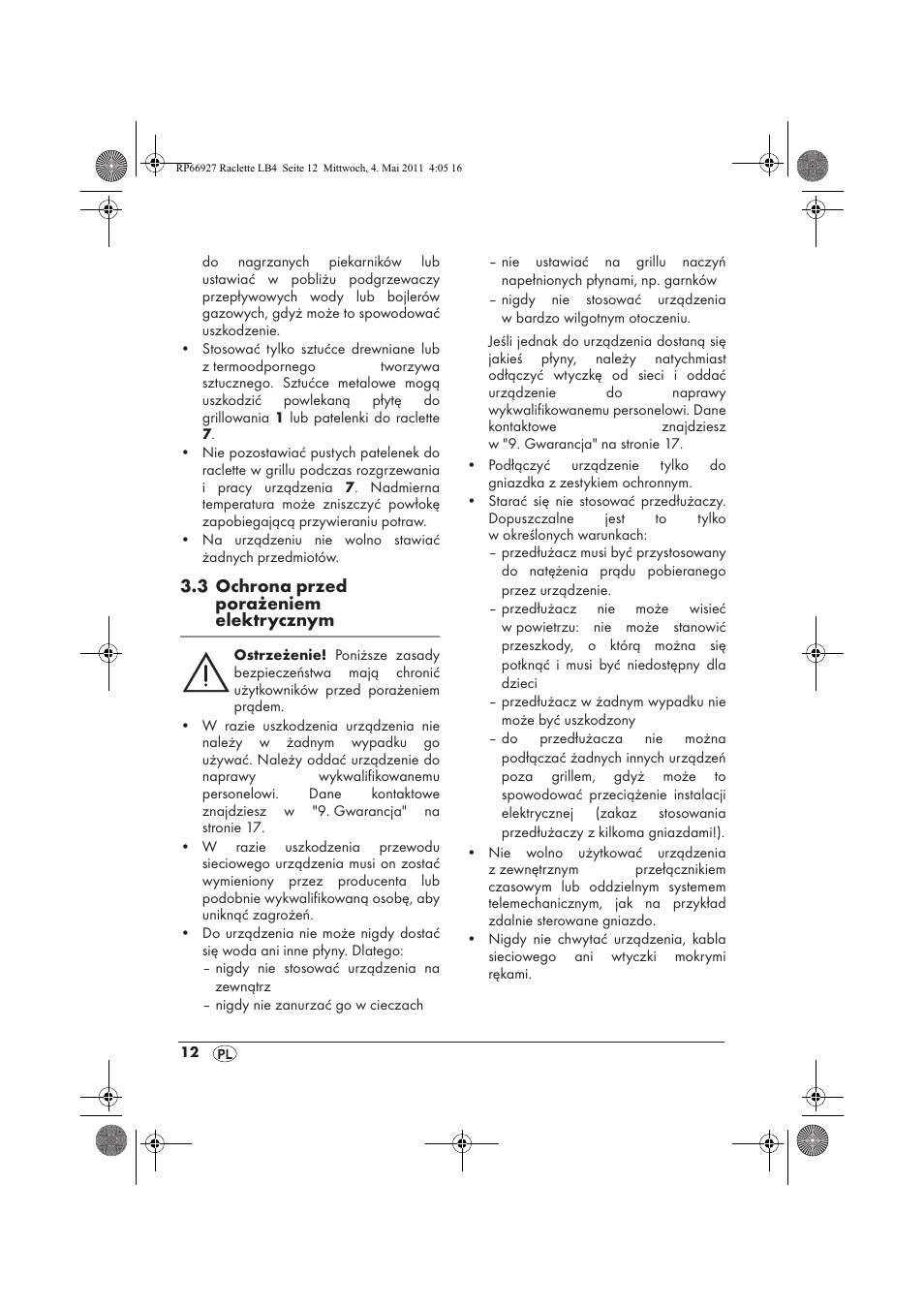 Silvercrest SRG1200A1 User Manual | Page 14 / 70