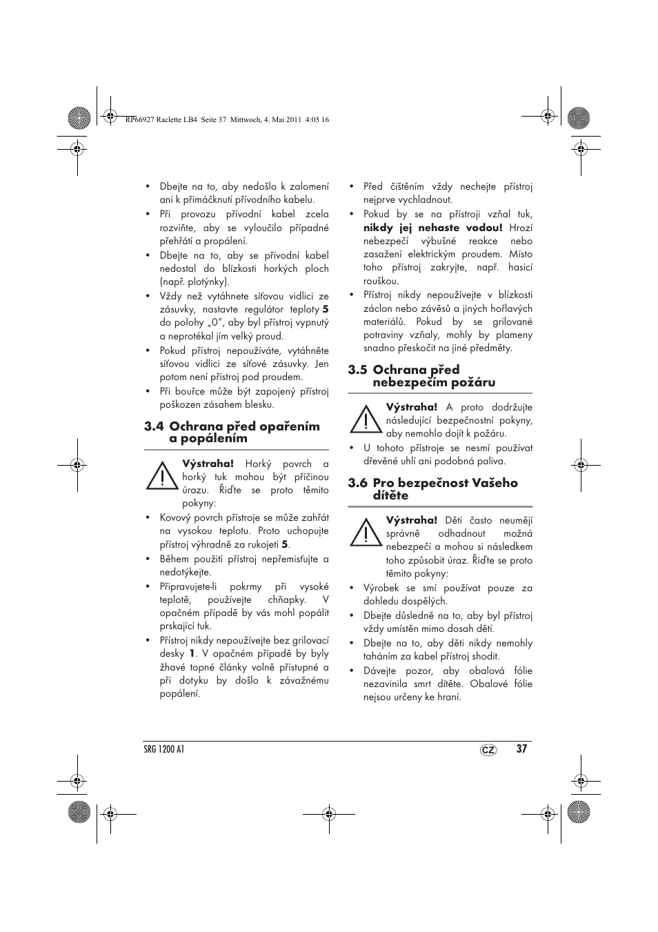 Silvercrest SRG1200A1 User Manual | Page 39 / 70