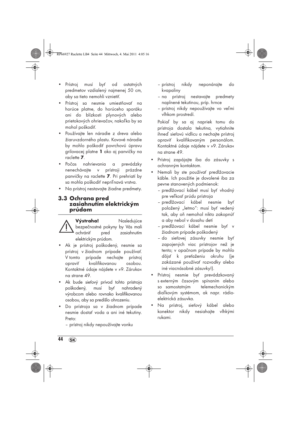 Silvercrest SRG1200A1 User Manual | Page 46 / 70