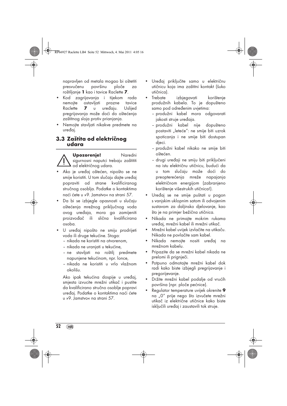 Silvercrest SRG1200A1 User Manual | Page 54 / 70