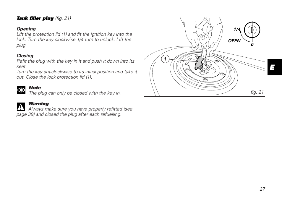 Ducati MOTORHOLDING 800SPORT User Manual | Page 27 / 84