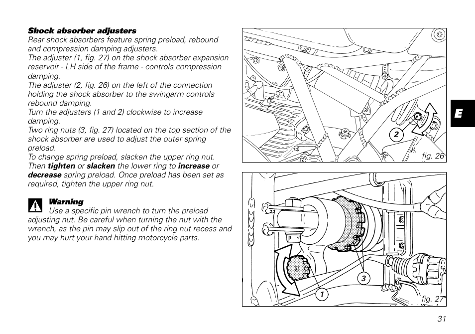 Ducati MOTORHOLDING 800SPORT User Manual | Page 31 / 84