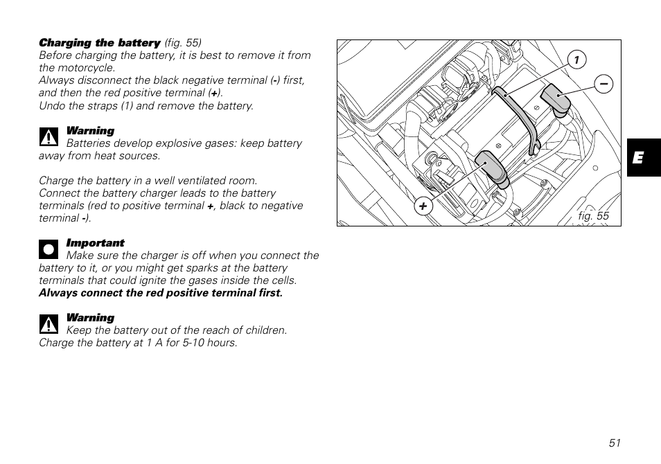 Ducati MOTORHOLDING 800SPORT User Manual | Page 51 / 84