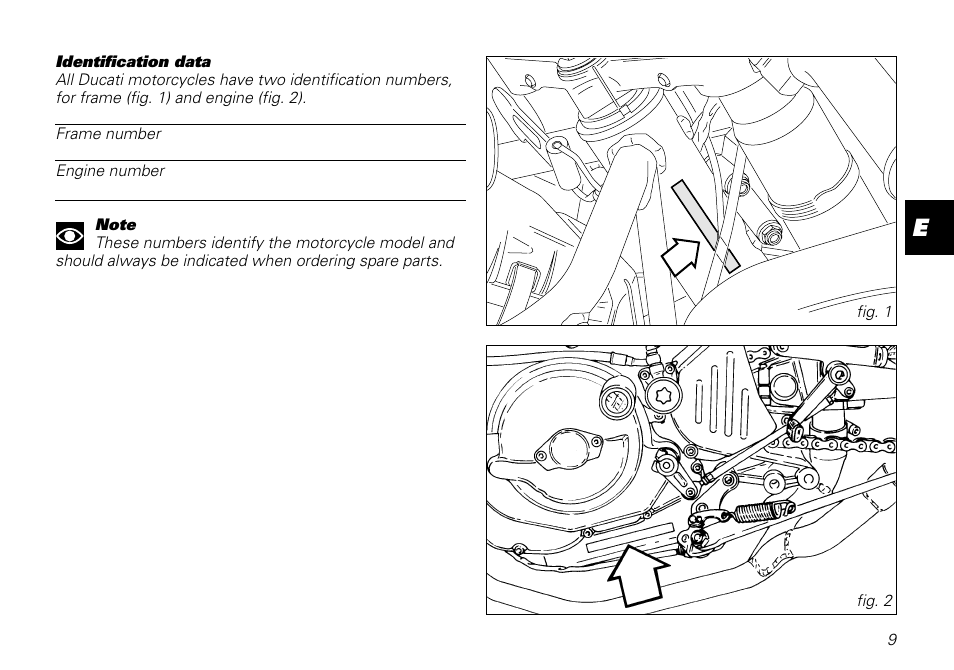 Ducati MOTORHOLDING 800SPORT User Manual | Page 9 / 84