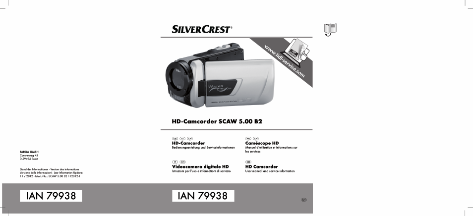 Silvercrest SCAW 5.00 B2 User Manual | 364 pages