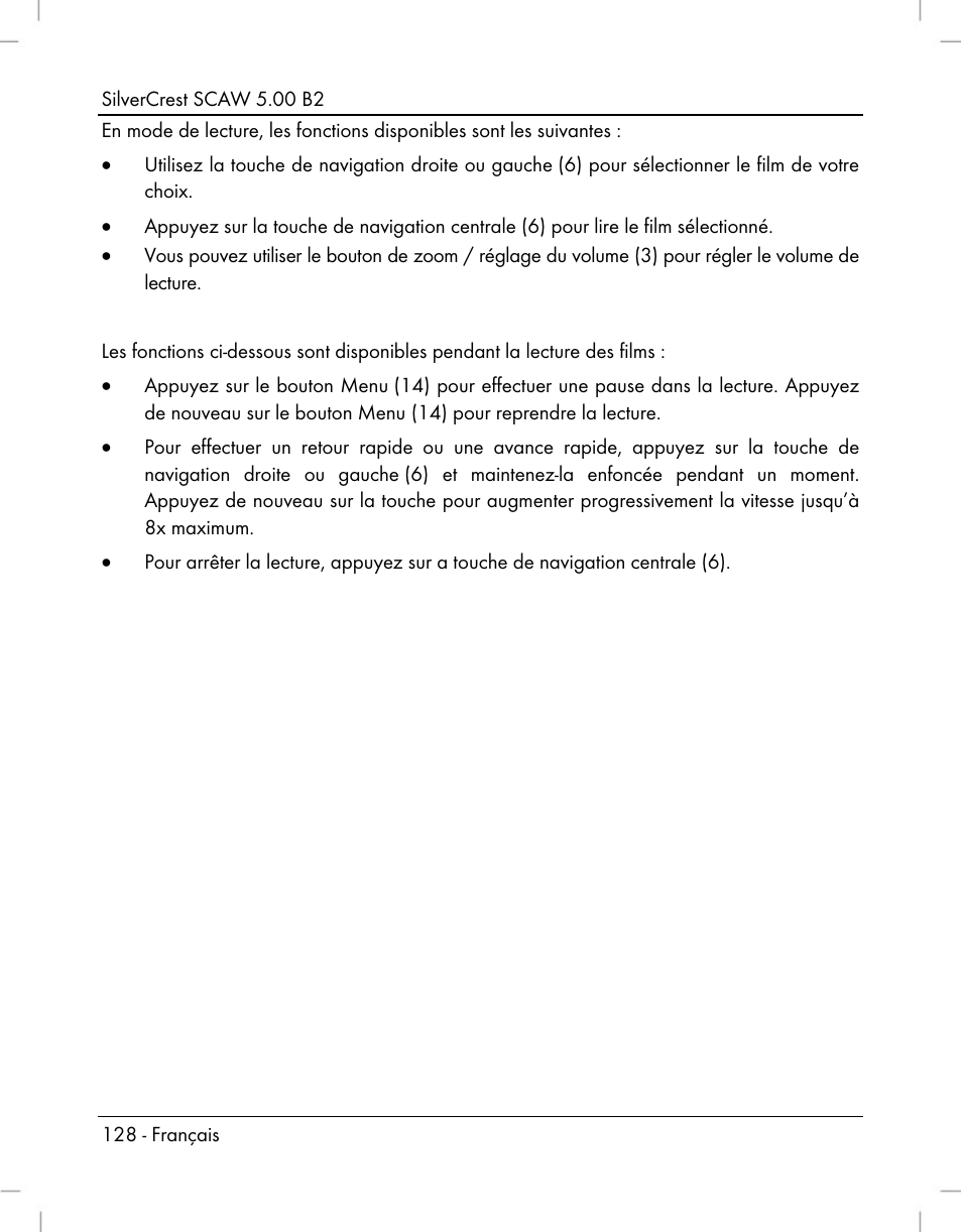 Silvercrest SCAW 5.00 B2 User Manual | Page 130 / 364
