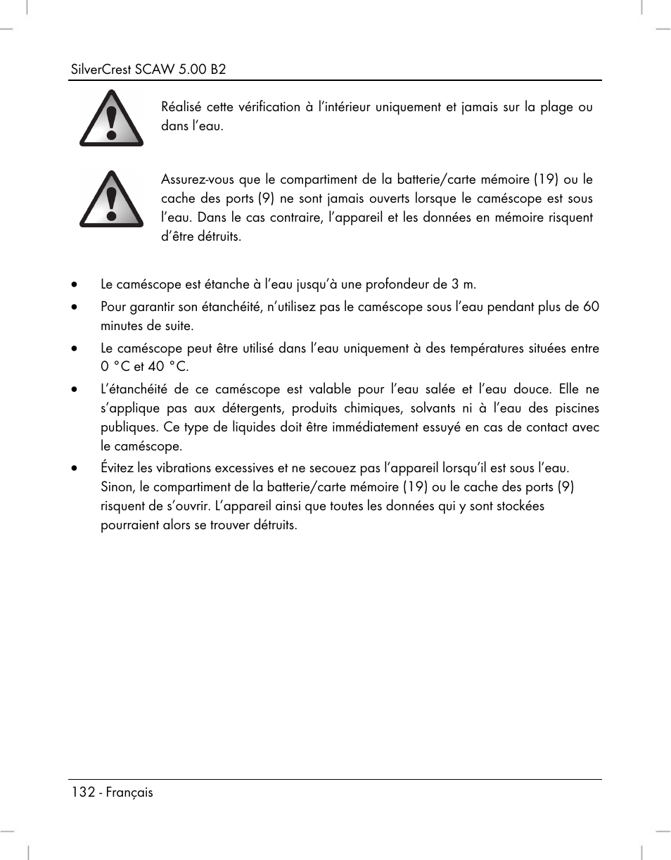 Silvercrest SCAW 5.00 B2 User Manual | Page 134 / 364