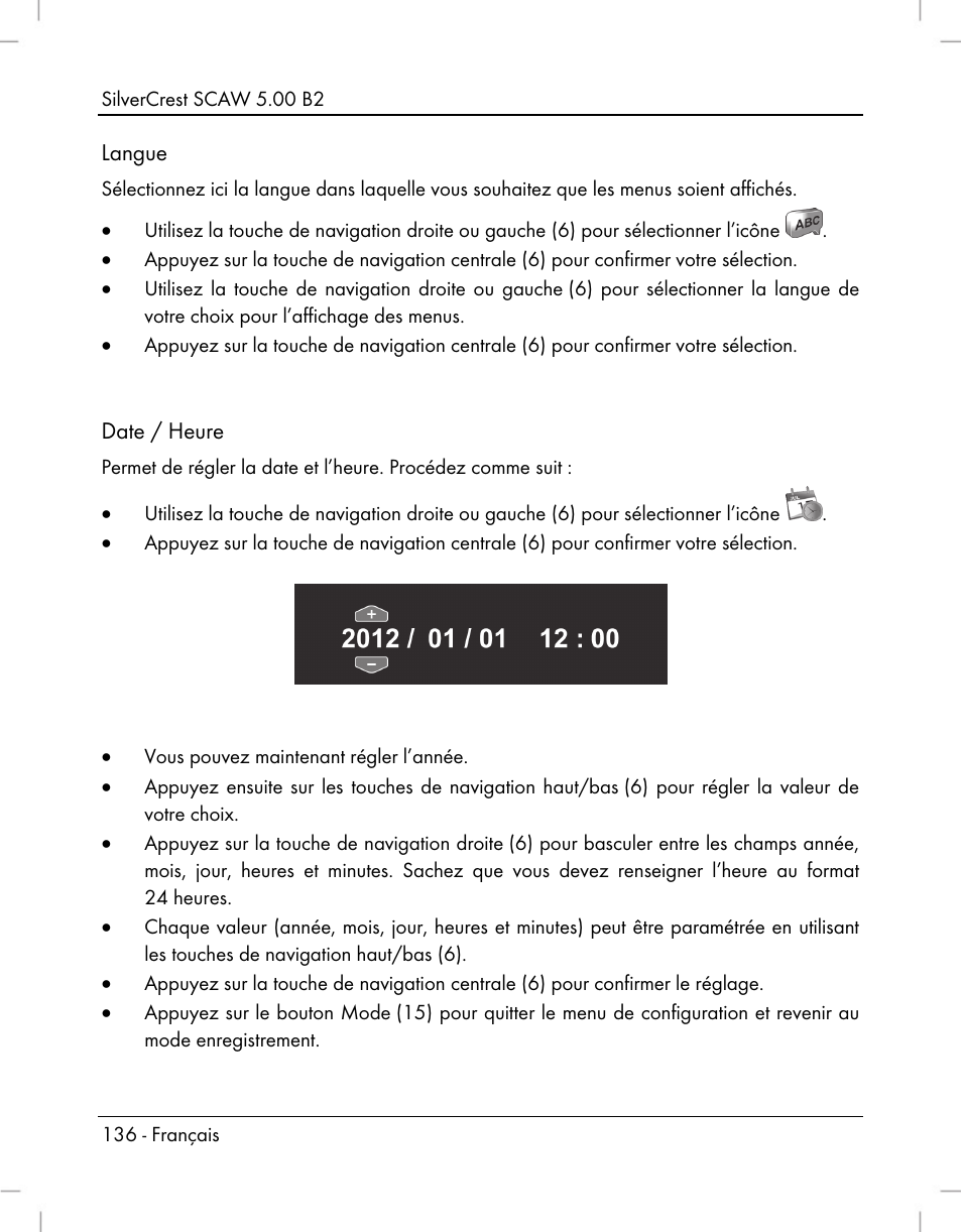 Silvercrest SCAW 5.00 B2 User Manual | Page 138 / 364