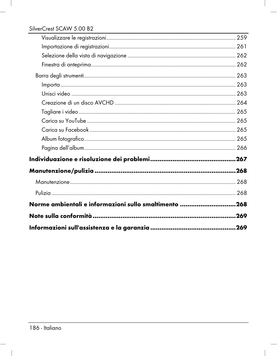 Silvercrest SCAW 5.00 B2 User Manual | Page 188 / 364