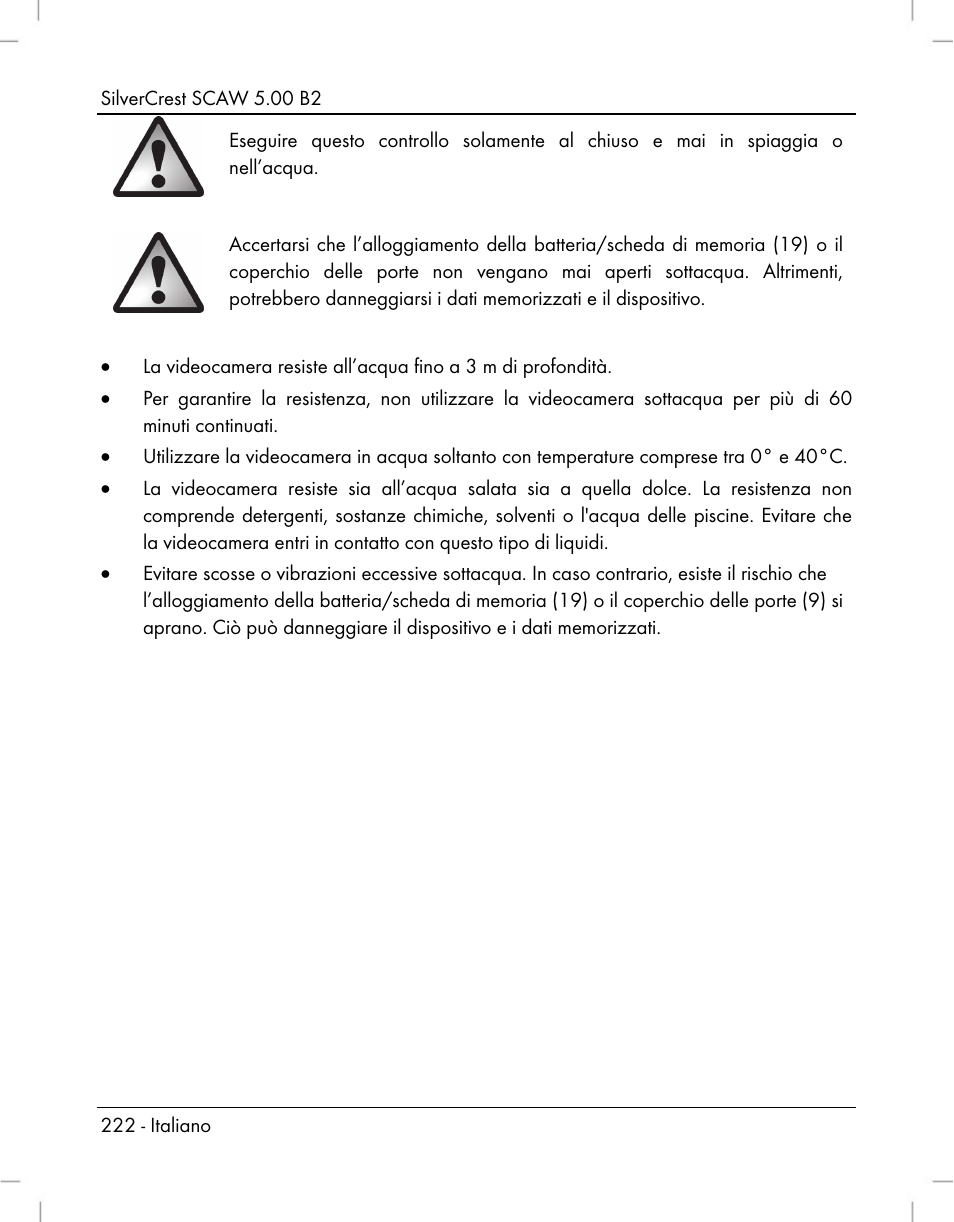 Silvercrest SCAW 5.00 B2 User Manual | Page 224 / 364