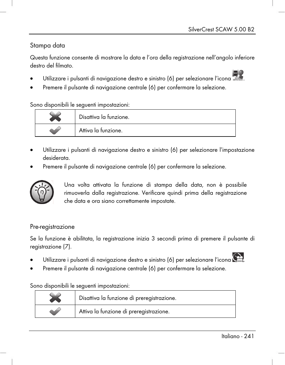 Silvercrest SCAW 5.00 B2 User Manual | Page 243 / 364