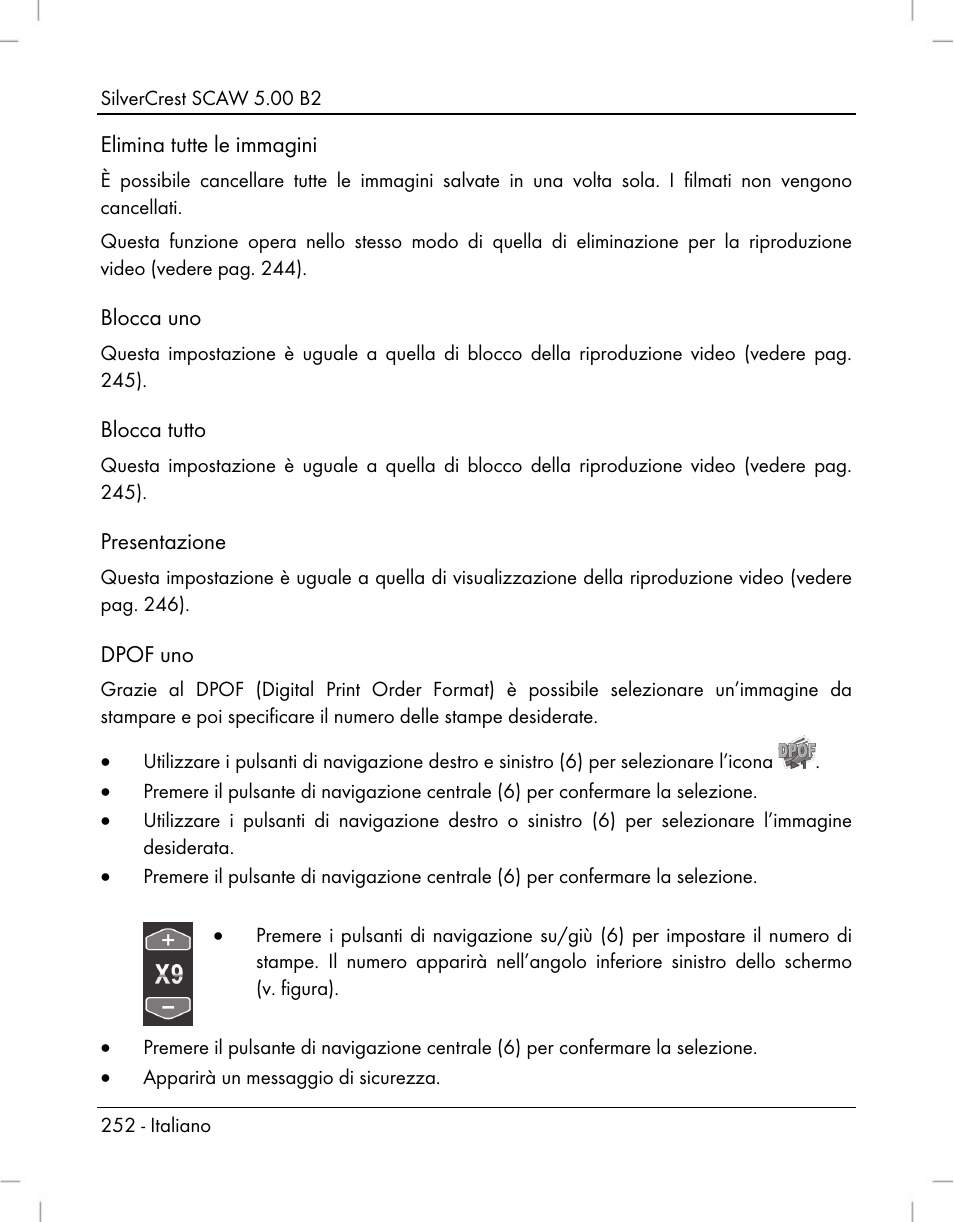 Silvercrest SCAW 5.00 B2 User Manual | Page 254 / 364