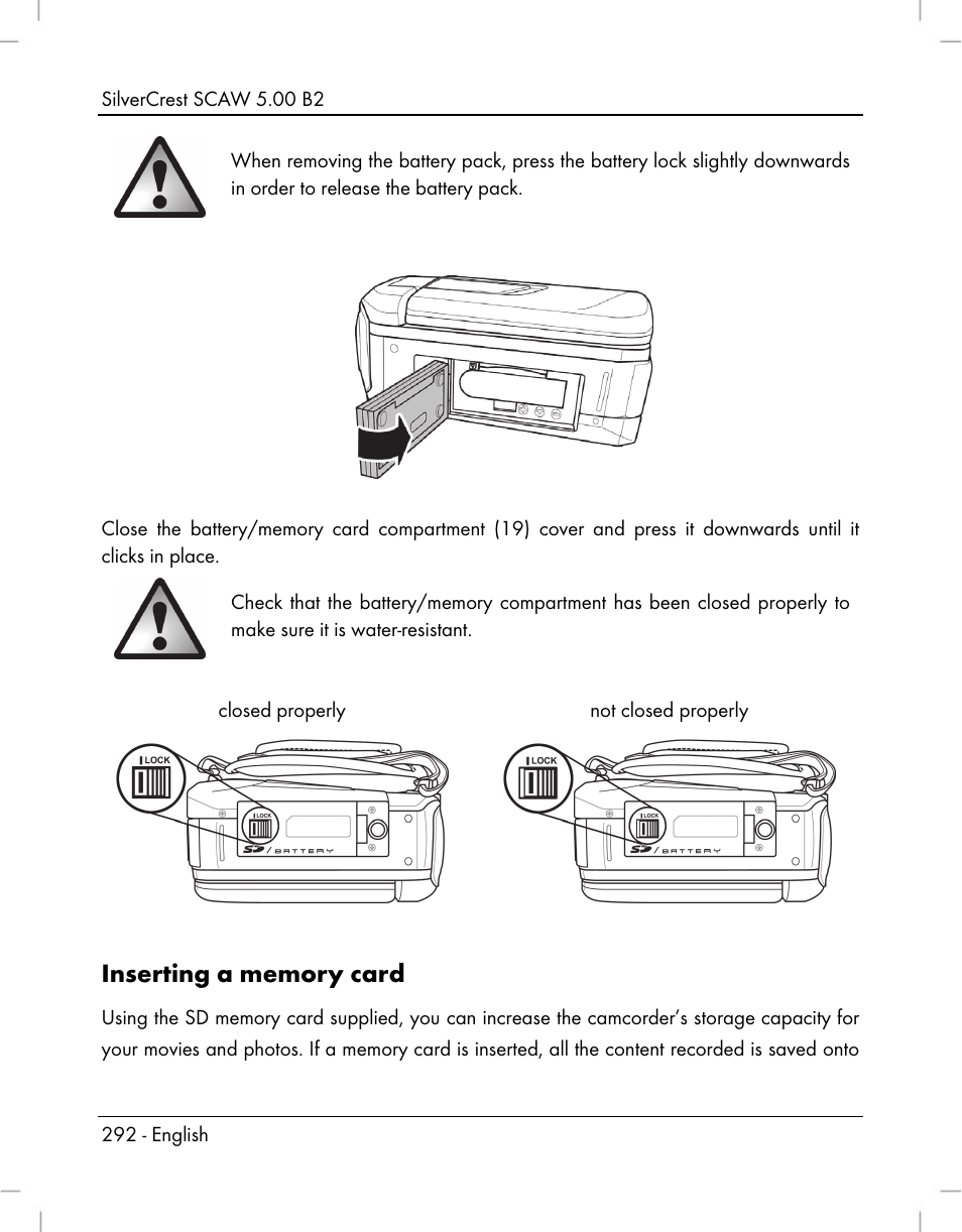 Silvercrest SCAW 5.00 B2 User Manual | Page 294 / 364