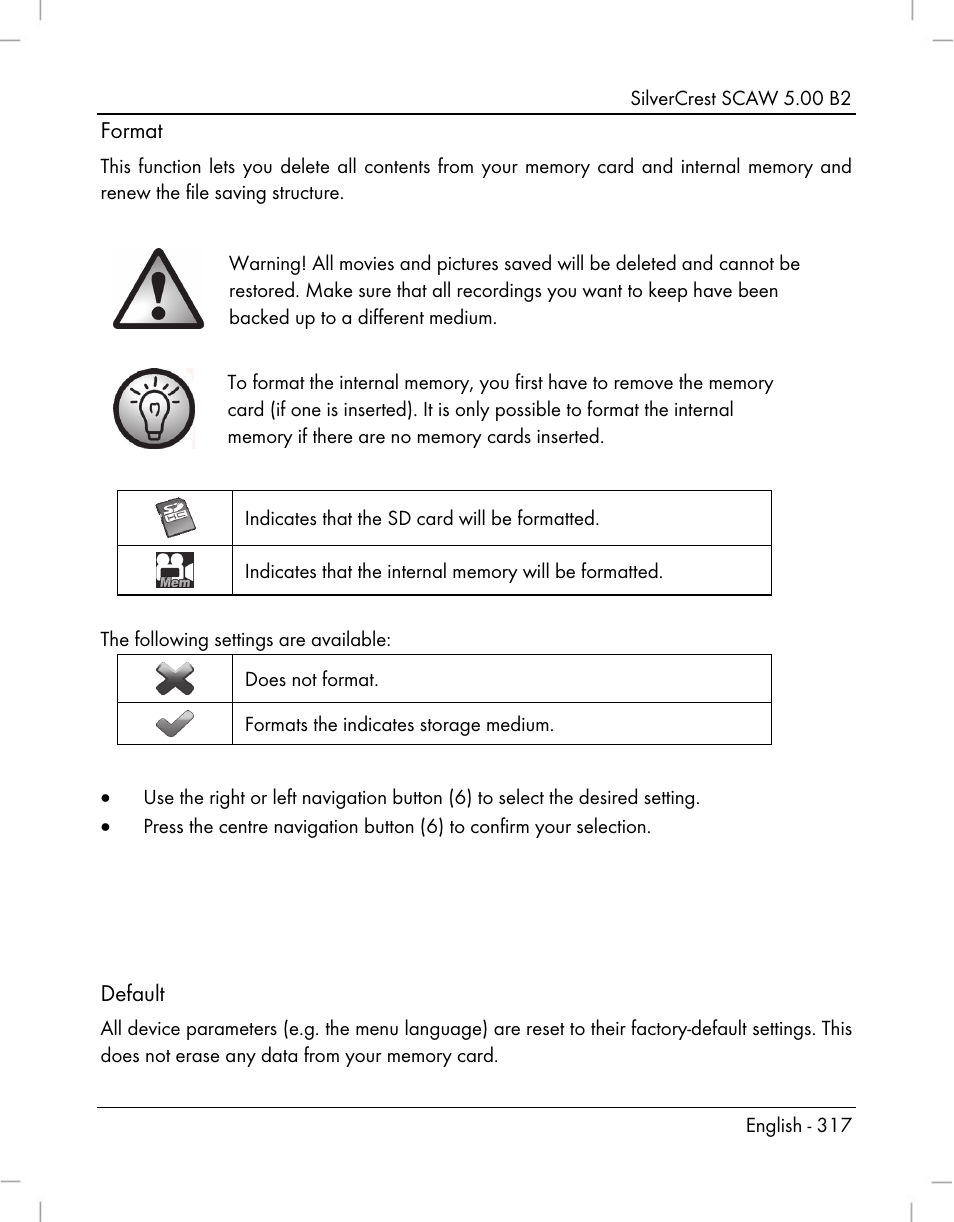 Silvercrest SCAW 5.00 B2 User Manual | Page 319 / 364