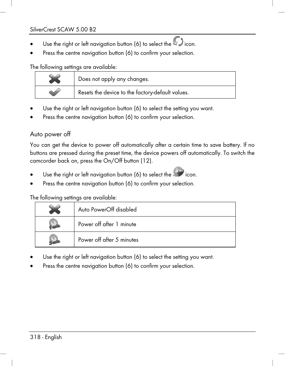 Silvercrest SCAW 5.00 B2 User Manual | Page 320 / 364