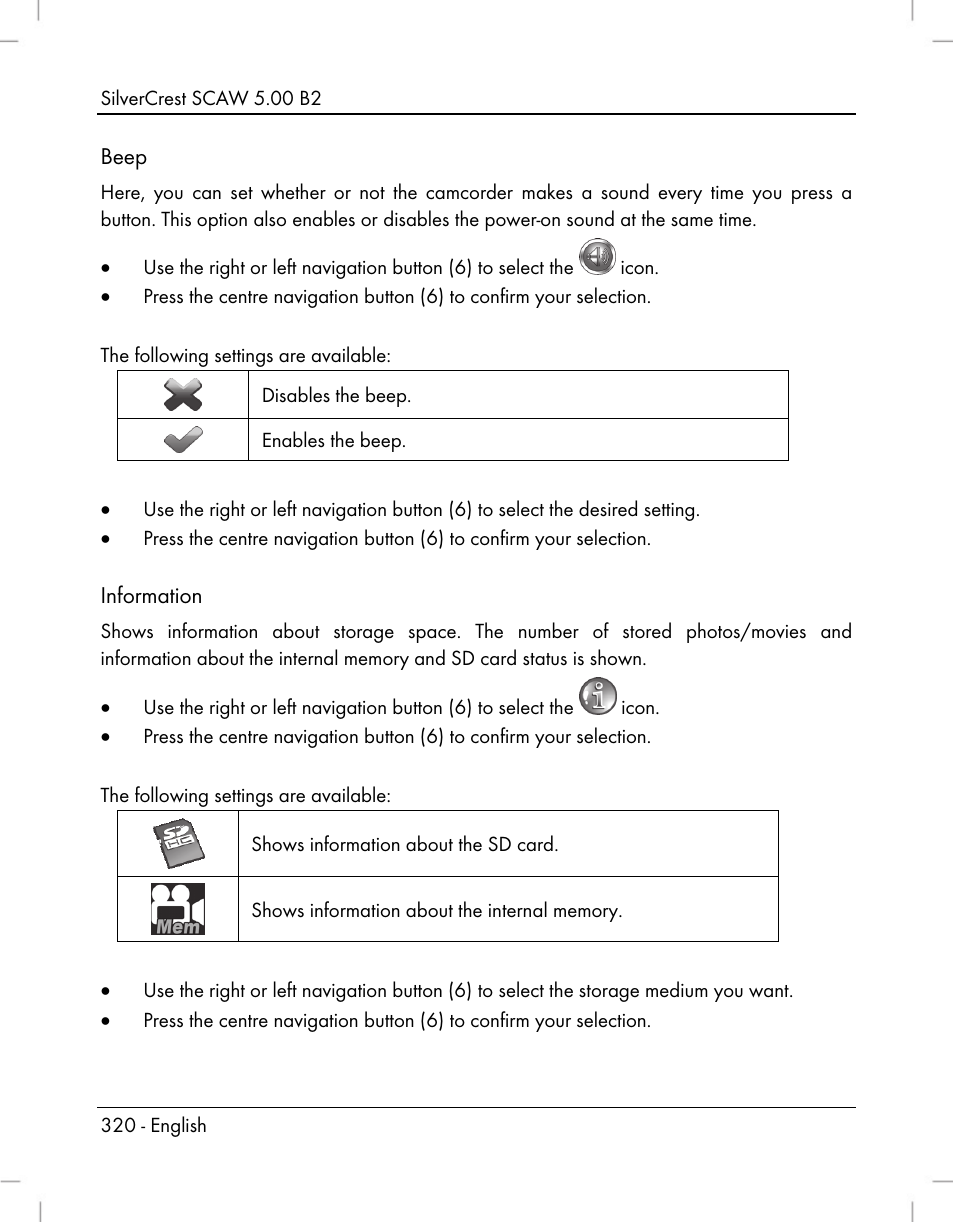 Silvercrest SCAW 5.00 B2 User Manual | Page 322 / 364