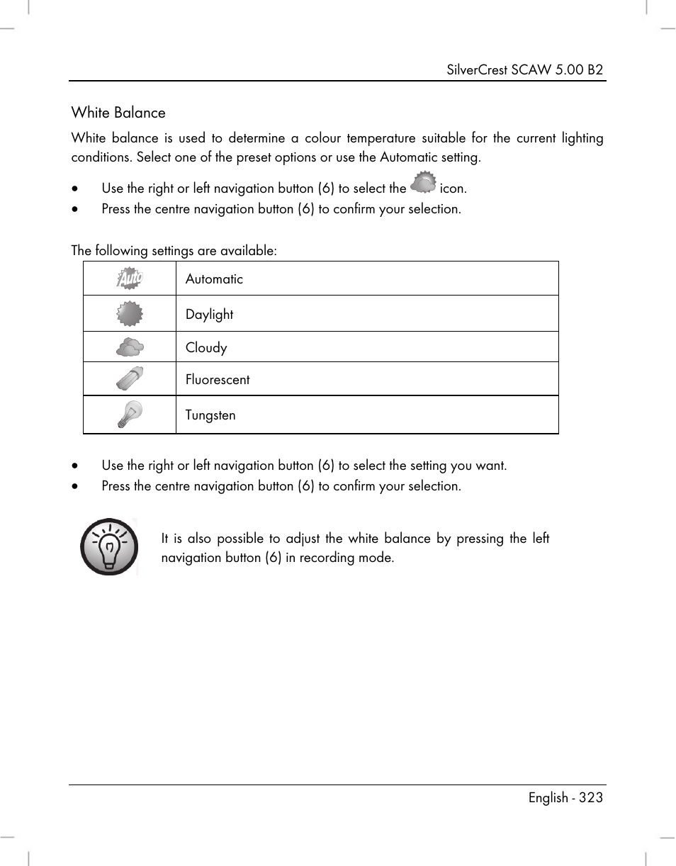 Silvercrest SCAW 5.00 B2 User Manual | Page 325 / 364