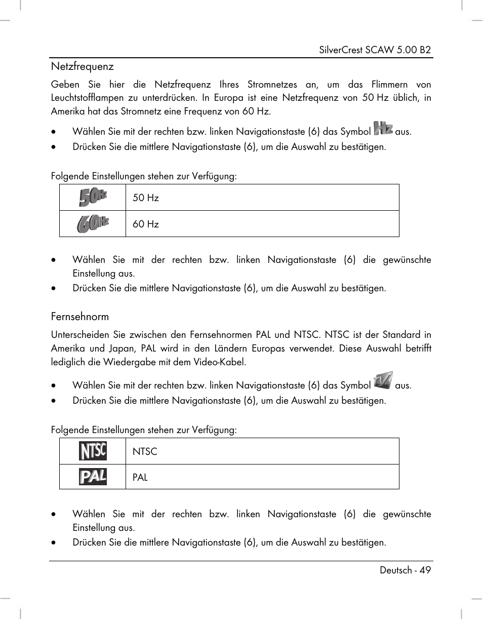 Silvercrest SCAW 5.00 B2 User Manual | Page 51 / 364