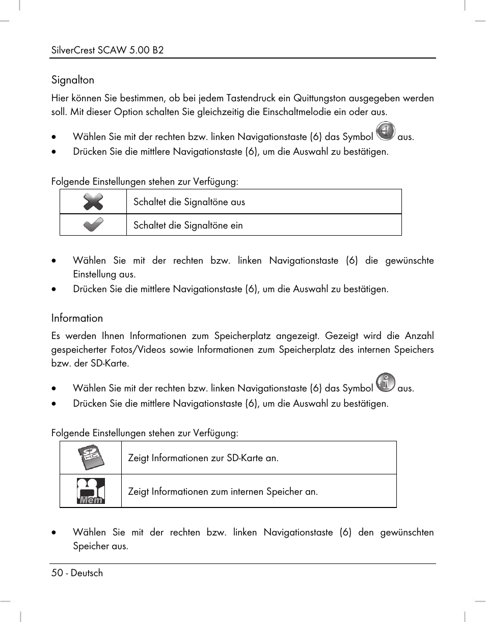 Silvercrest SCAW 5.00 B2 User Manual | Page 52 / 364