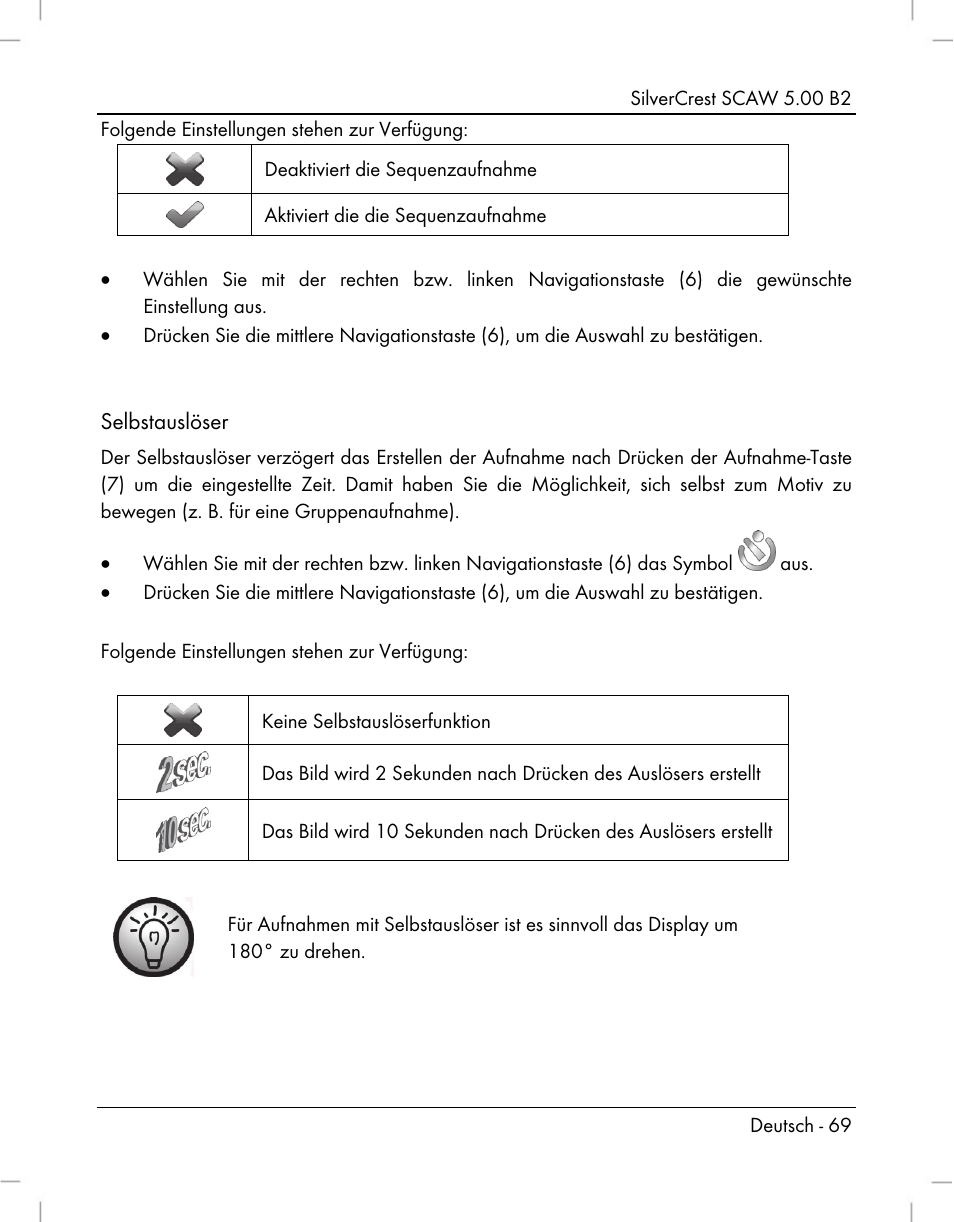 Silvercrest SCAW 5.00 B2 User Manual | Page 71 / 364