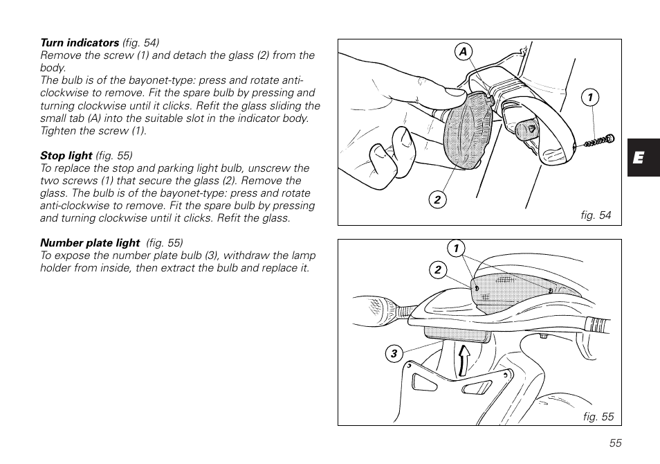 Ducati MONSTER 620 User Manual | Page 55 / 84