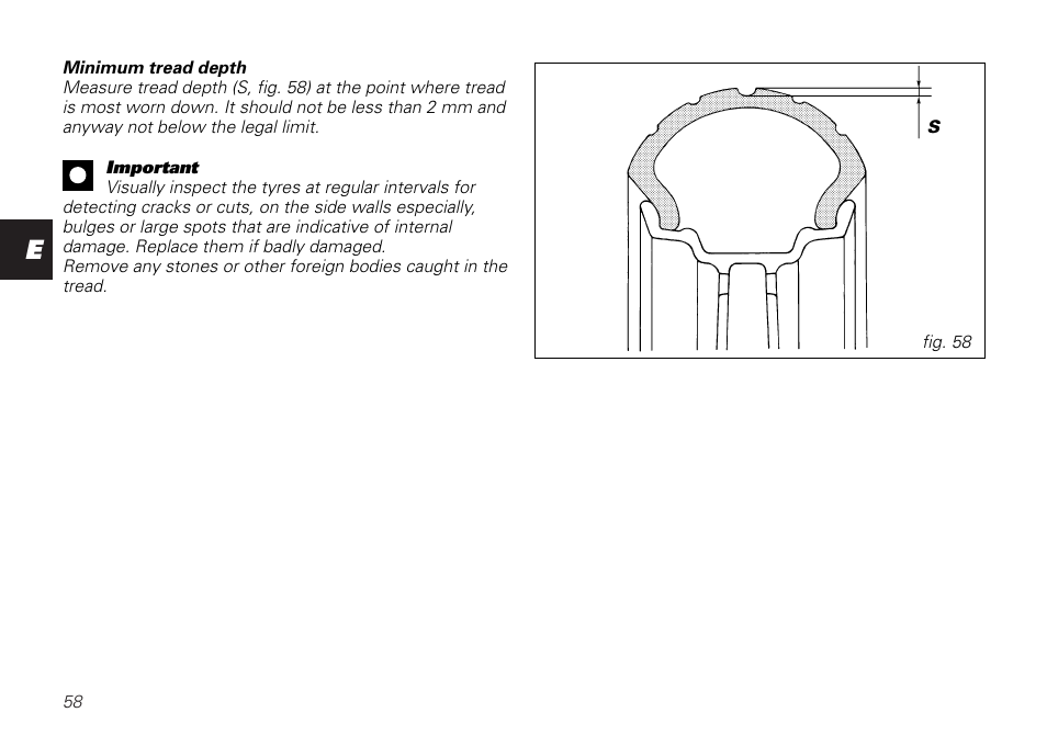 Ducati MONSTER 620 User Manual | Page 58 / 84