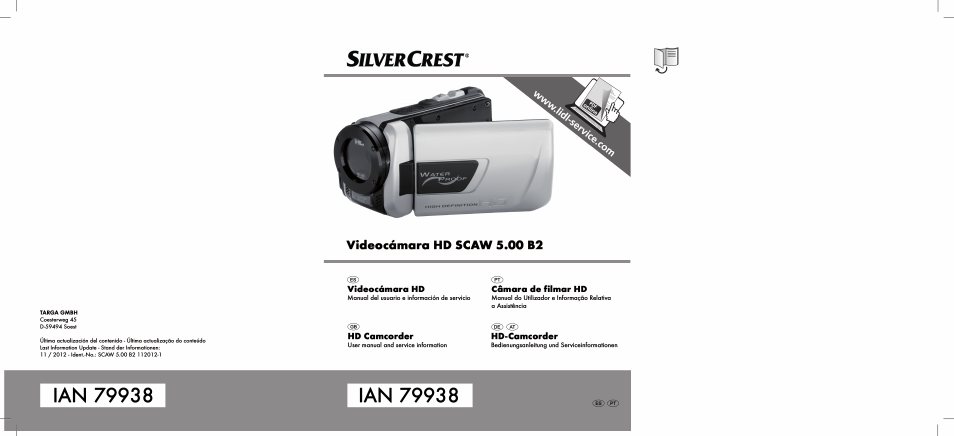 Silvercrest SCAW 5.00 B2 User Manual | 364 pages