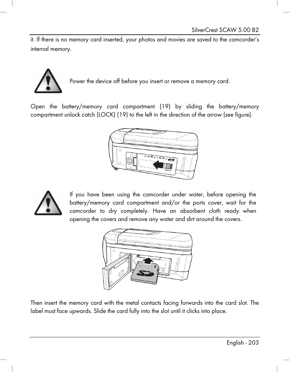 Silvercrest SCAW 5.00 B2 User Manual | Page 205 / 364