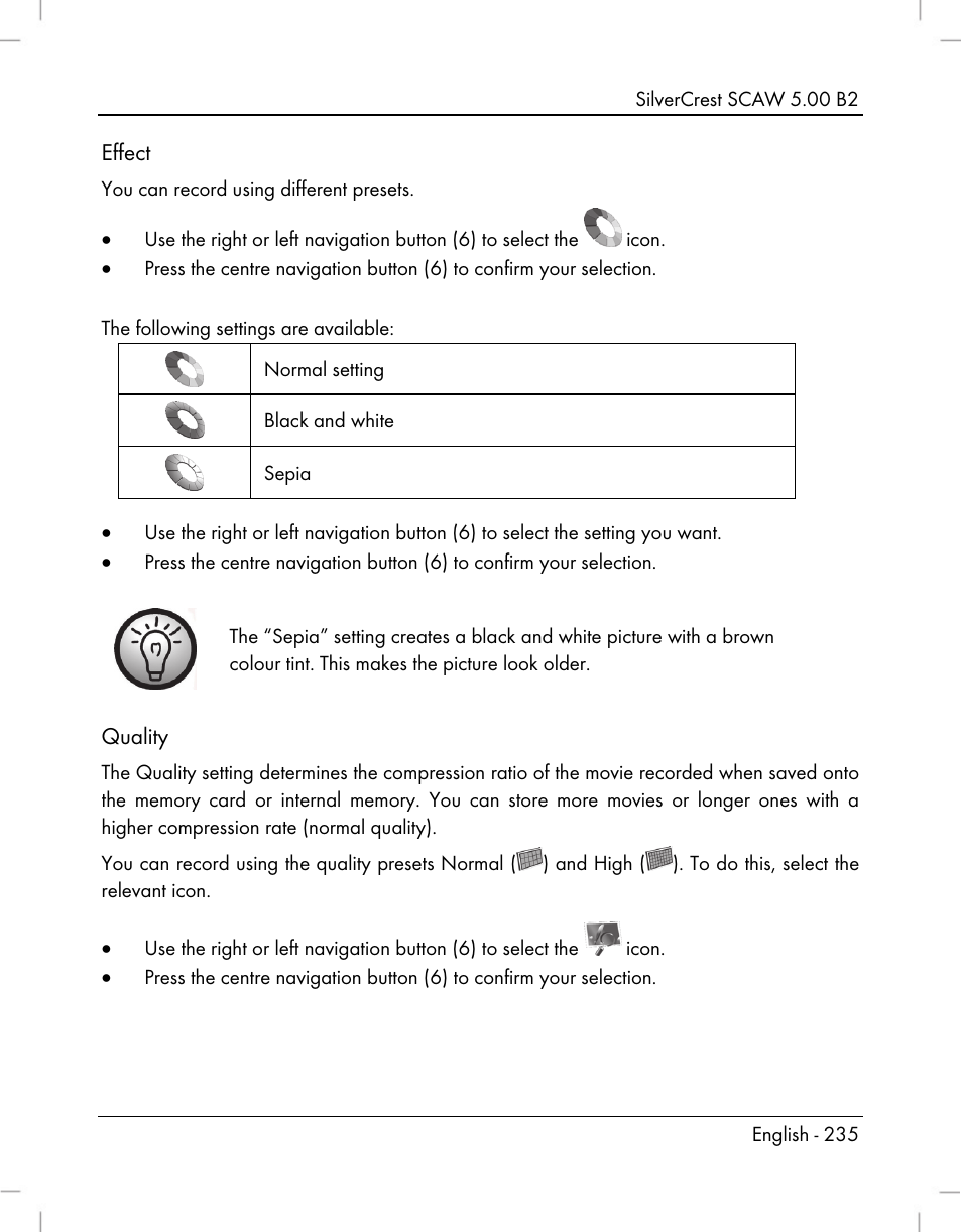 Silvercrest SCAW 5.00 B2 User Manual | Page 237 / 364