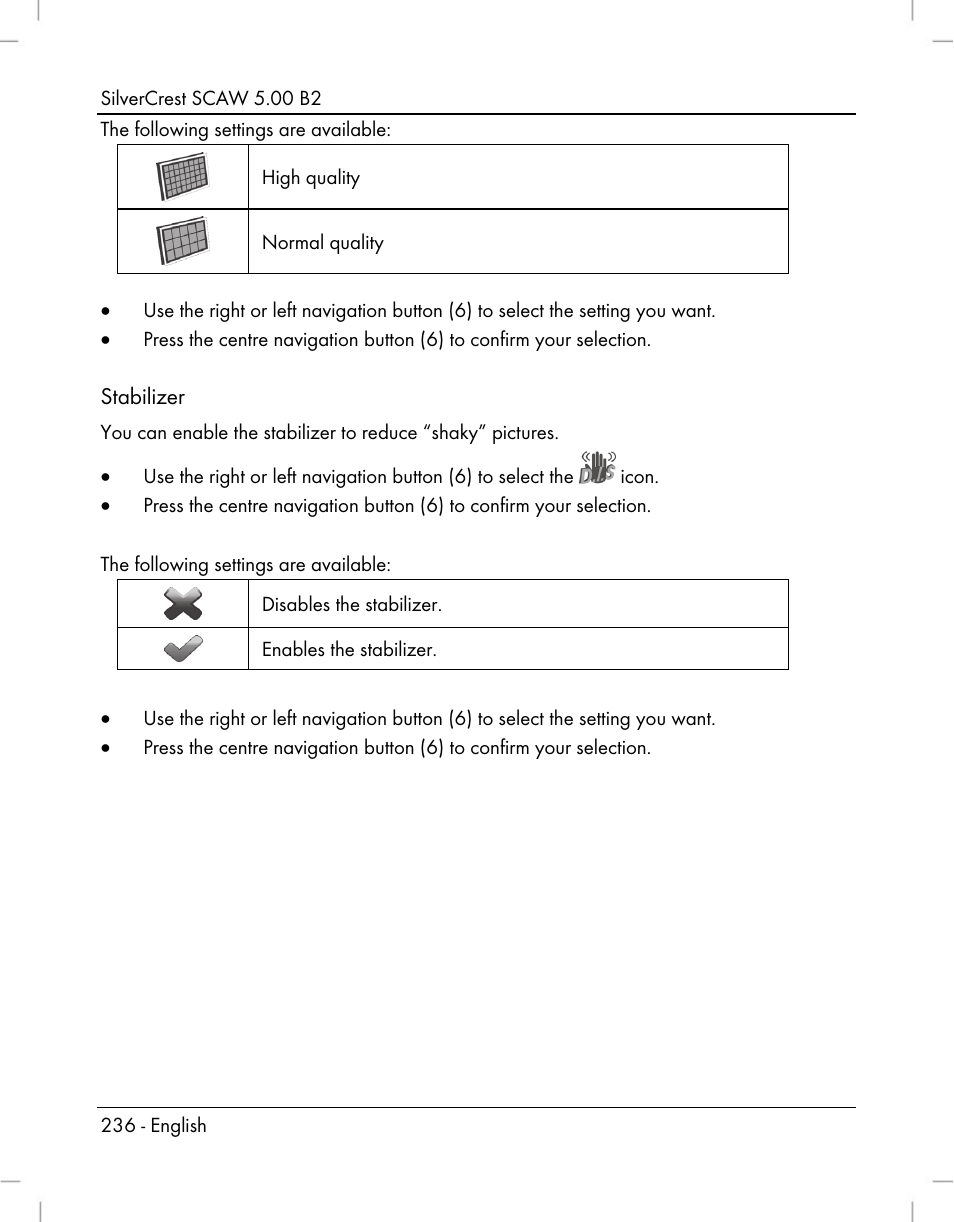 Silvercrest SCAW 5.00 B2 User Manual | Page 238 / 364