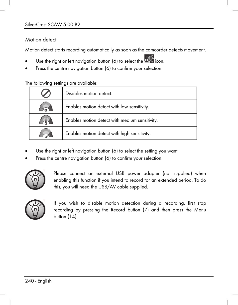 Silvercrest SCAW 5.00 B2 User Manual | Page 242 / 364