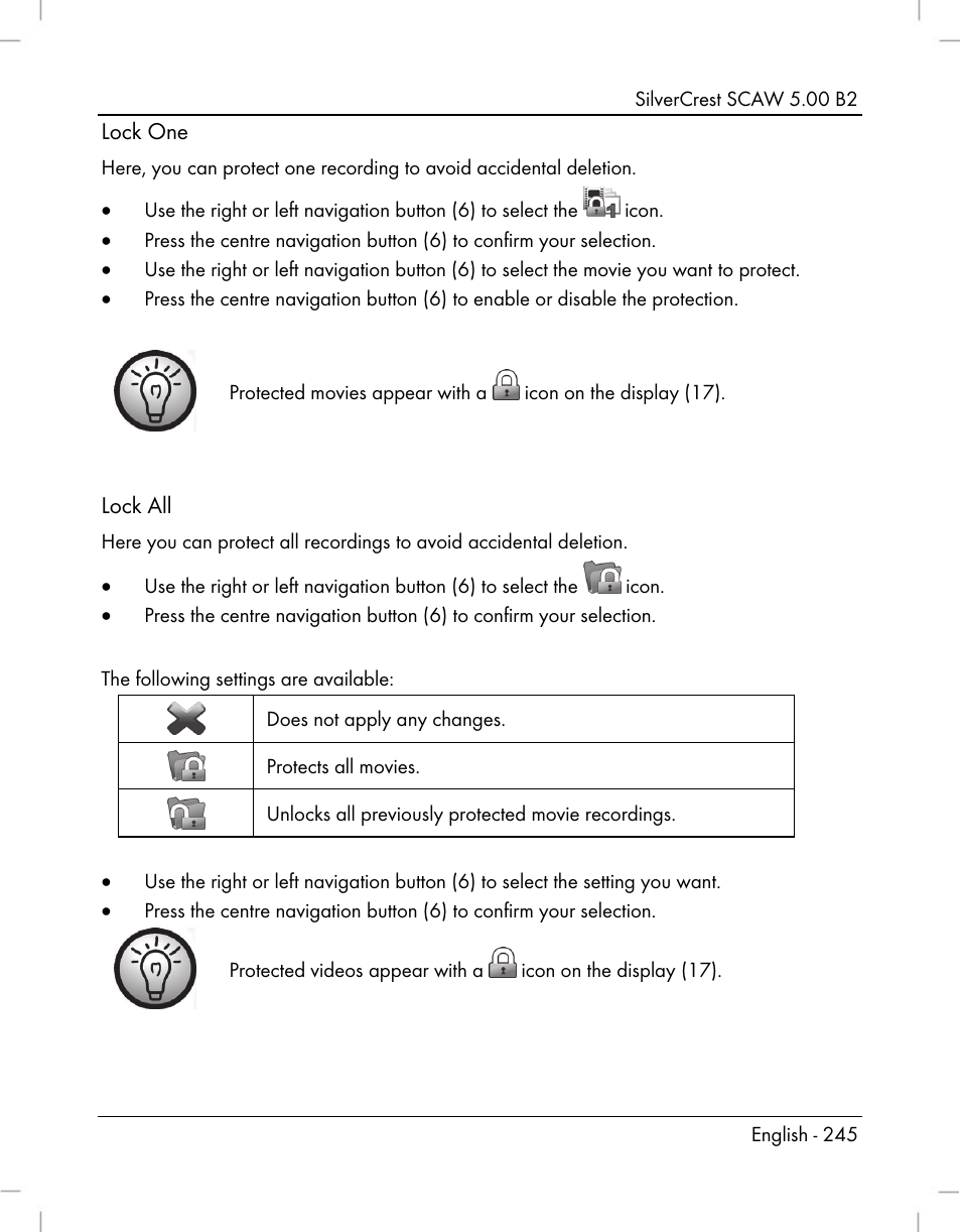 Silvercrest SCAW 5.00 B2 User Manual | Page 247 / 364