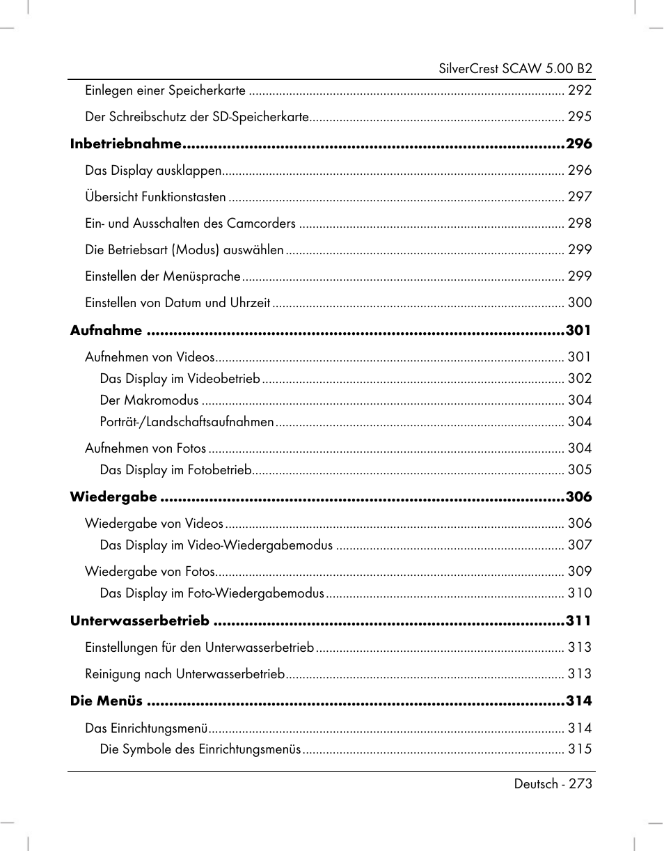 Silvercrest SCAW 5.00 B2 User Manual | Page 275 / 364