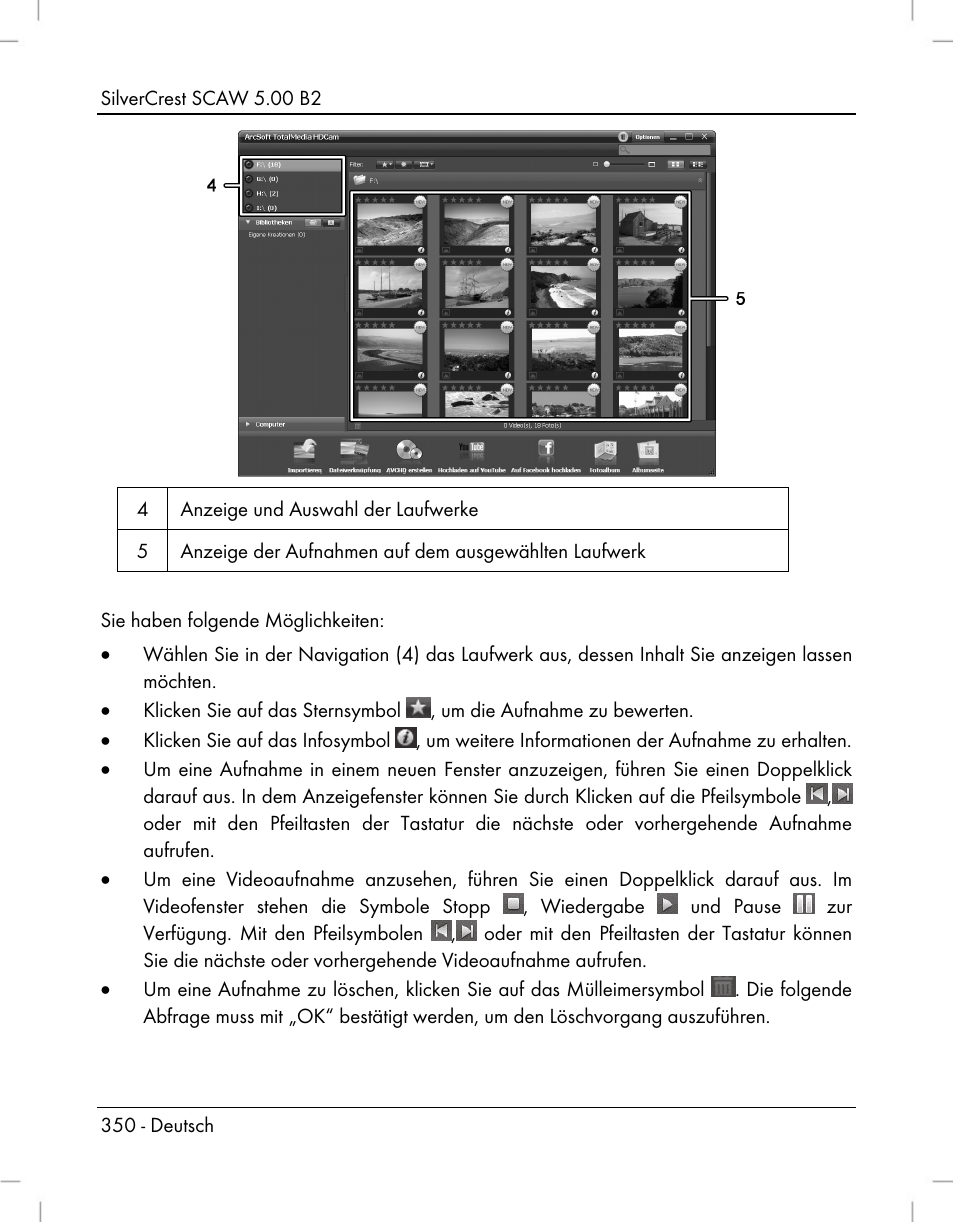 Silvercrest SCAW 5.00 B2 User Manual | Page 352 / 364