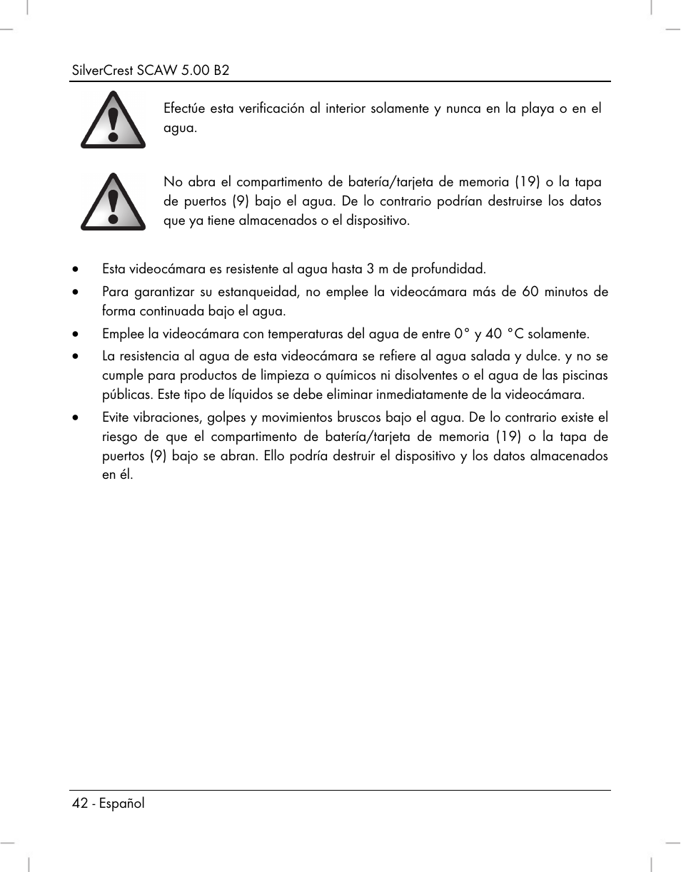 Silvercrest SCAW 5.00 B2 User Manual | Page 44 / 364