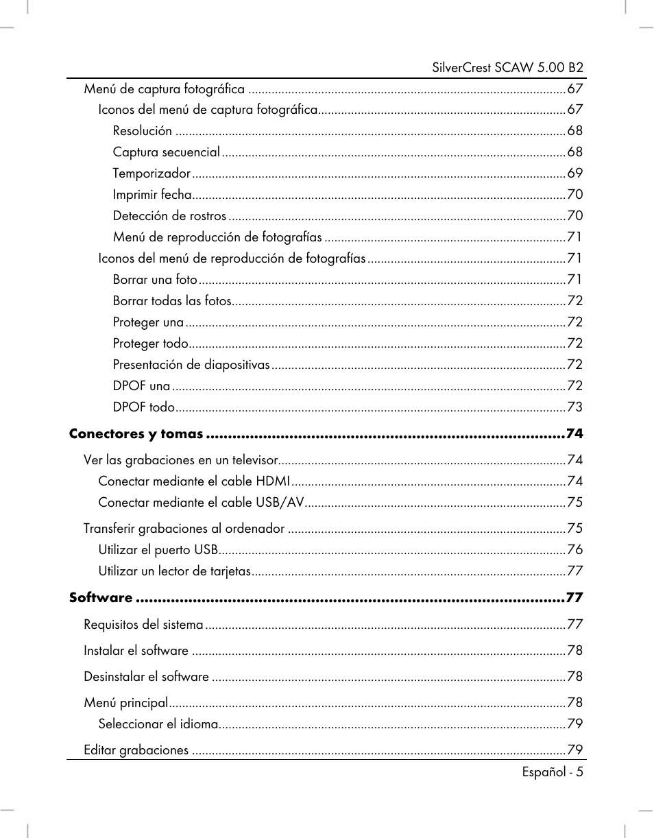 Silvercrest SCAW 5.00 B2 User Manual | Page 7 / 364