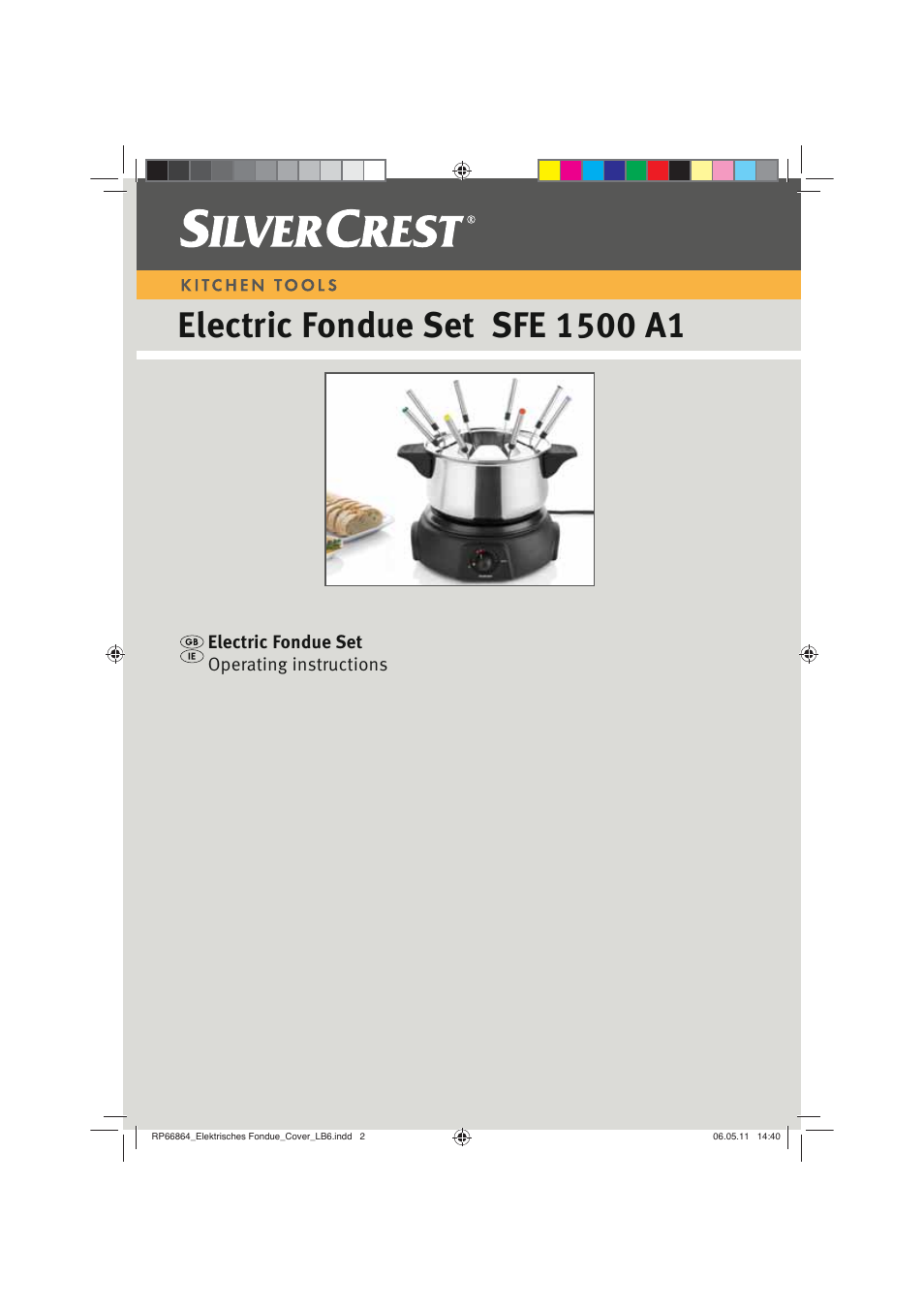 Silvercrest SFE 1500 A1 User Manual | 14 pages