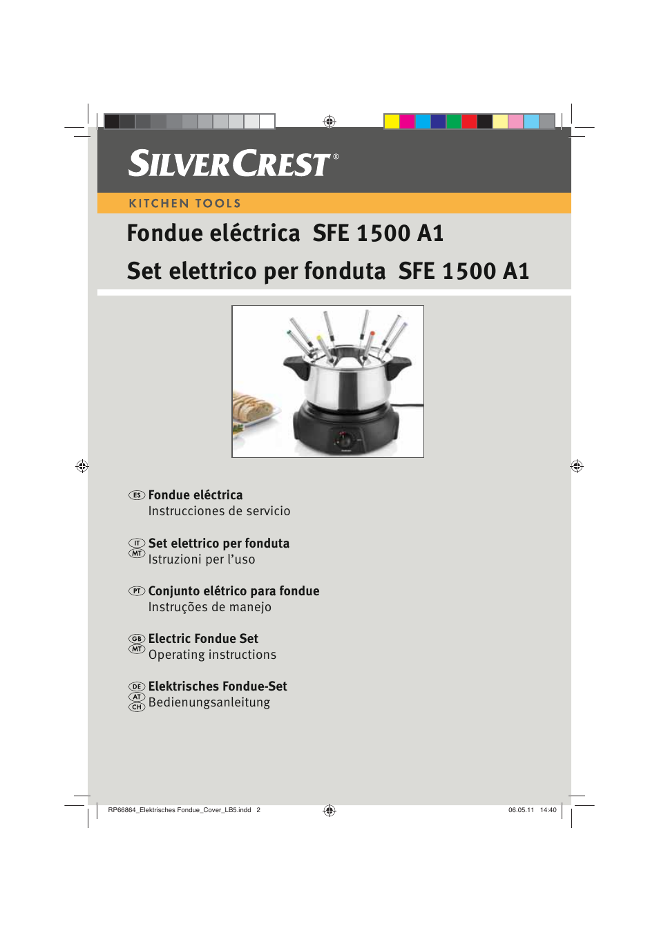 Silvercrest SFE 1500 A1 User Manual | 46 pages