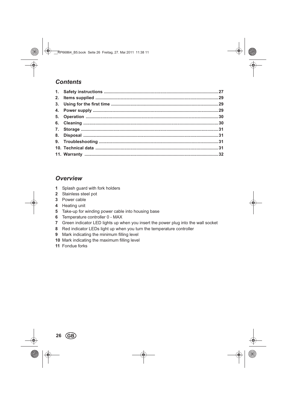 Silvercrest SFE 1500 A1 User Manual | Page 28 / 46