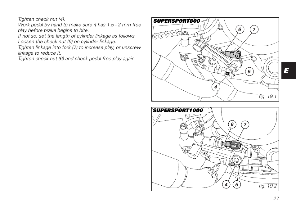 Ducati SUPERSPORT 800 User Manual | Page 27 / 86