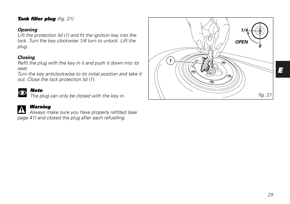 Ducati SUPERSPORT 800 User Manual | Page 29 / 86