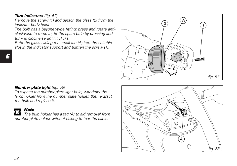 Ducati SUPERSPORT 800 User Manual | Page 58 / 86