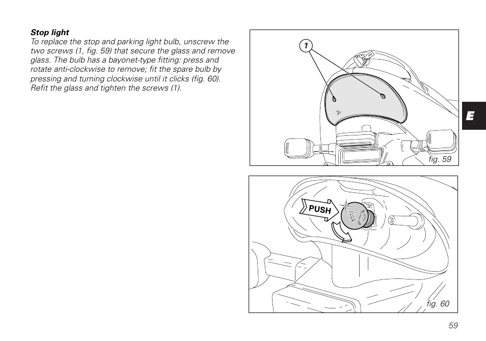 Ducati SUPERSPORT 800 User Manual | Page 59 / 86