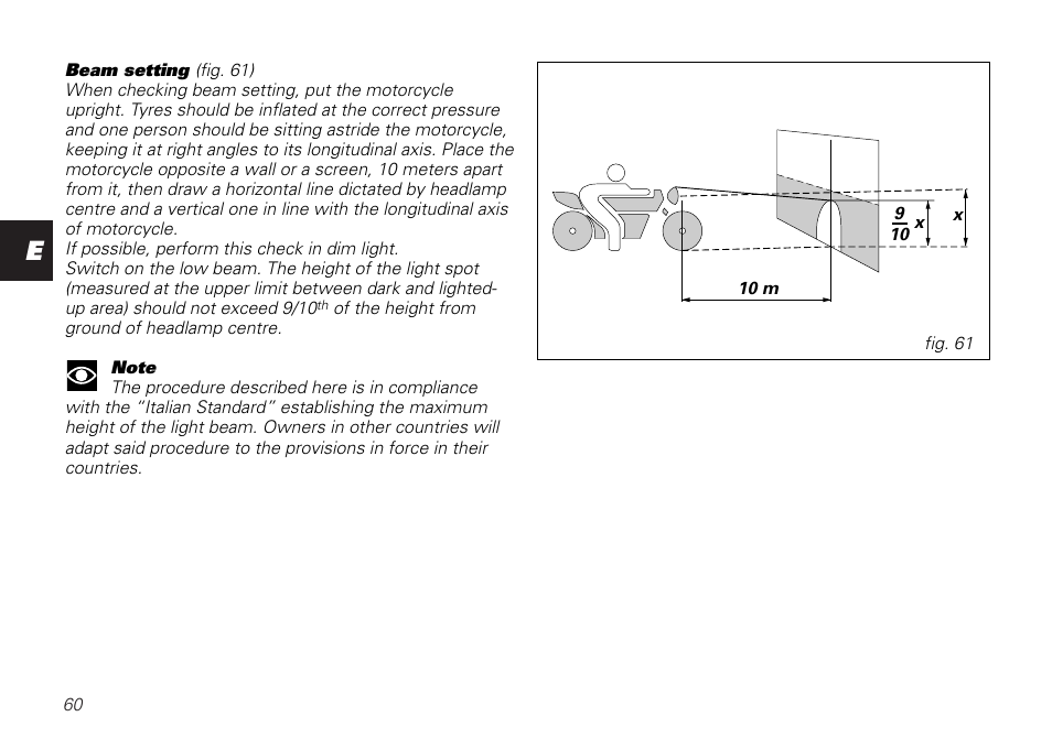 Ducati SUPERSPORT 800 User Manual | Page 60 / 86