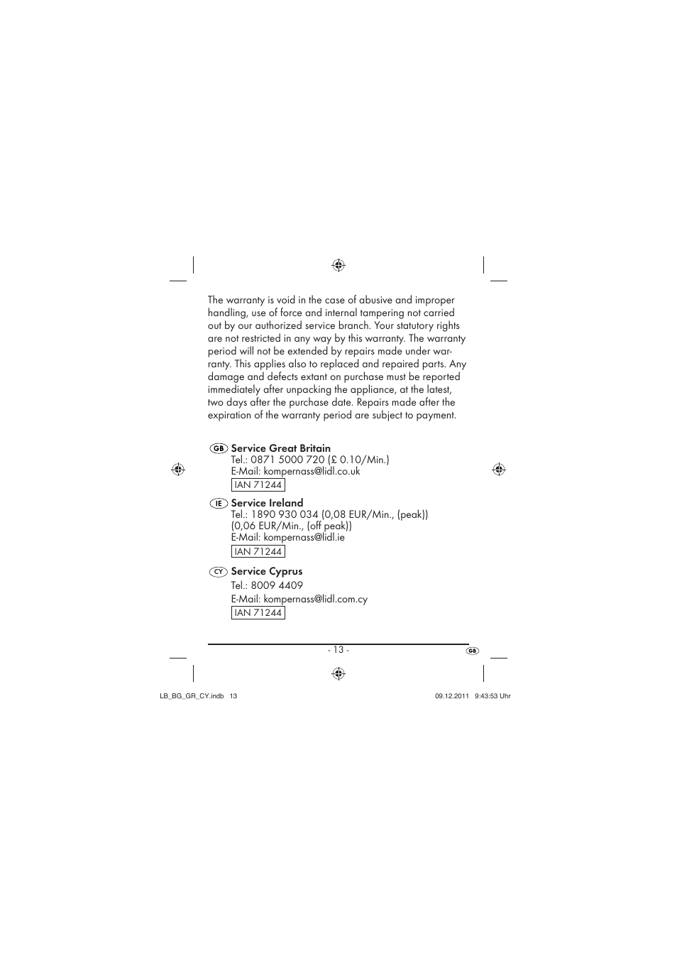 Silvercrest SFK 36 A1 User Manual | Page 15 / 44