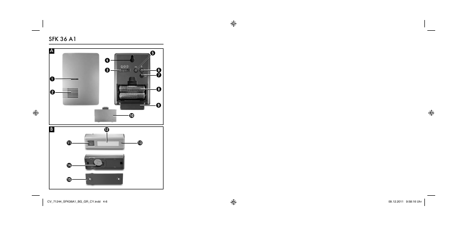 Sfk 36 a1 | Silvercrest SFK 36 A1 User Manual | Page 2 / 44