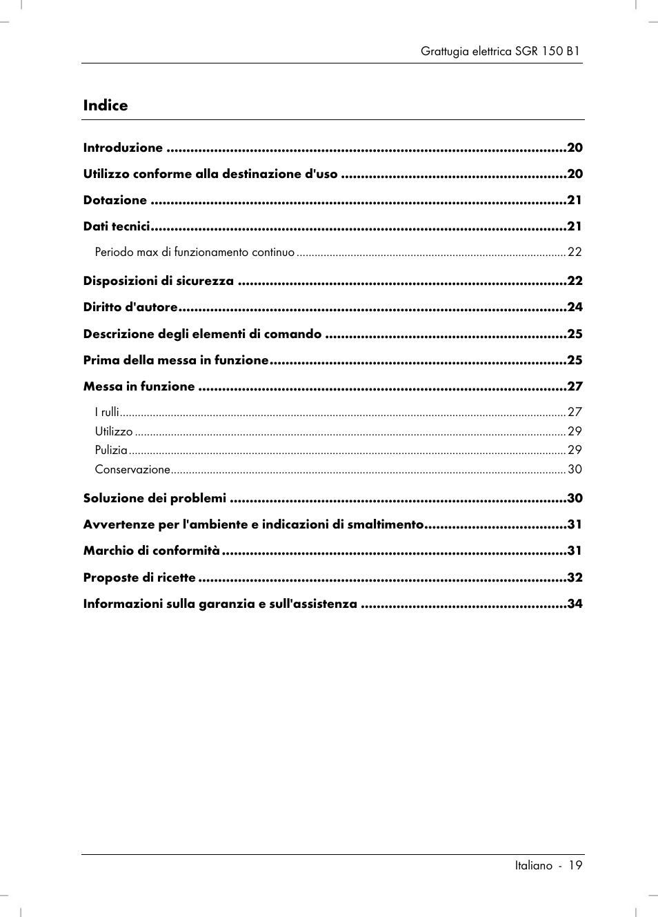Silvercrest SGR 150 B1 User Manual | Page 21 / 88