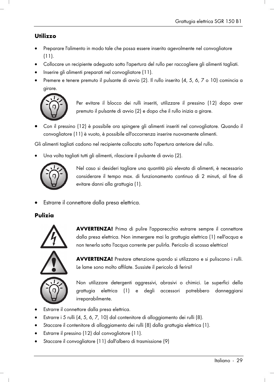 Silvercrest SGR 150 B1 User Manual | Page 31 / 88