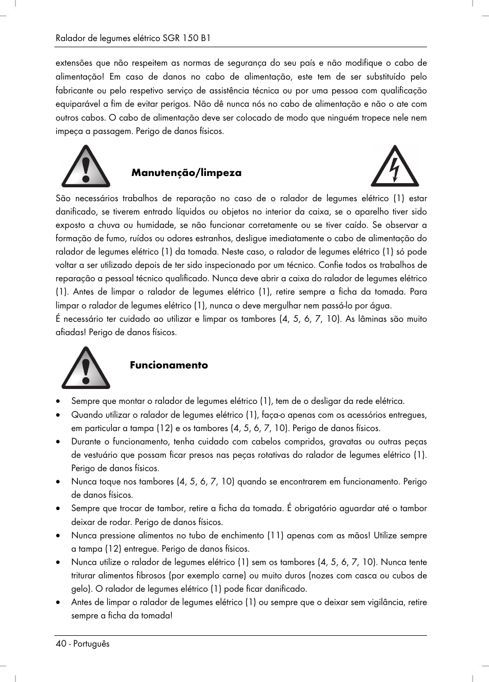 Silvercrest SGR 150 B1 User Manual | Page 42 / 88